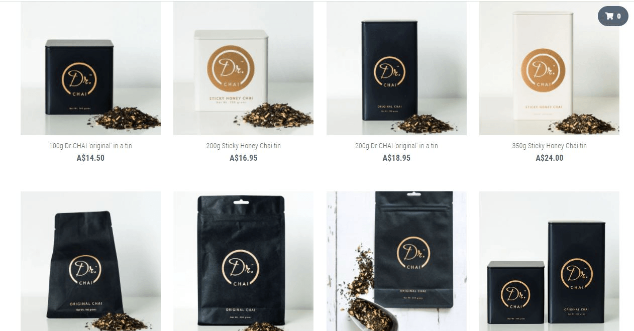 null Dr Chai website